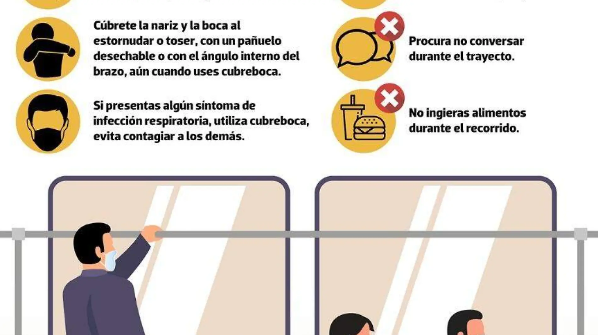 Infografía del transporte público 